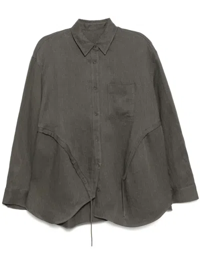 Jnby Long-sleeved Shirt In Grey