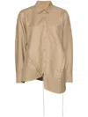 Jnby Long-sleeved Shirt In Neutrals
