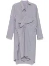 Jnby Long-sleeves Dress In Blue