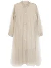 Jnby Long Sleeves Dress In Neutrals