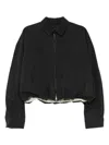 Jnby O-type Jacket In Black