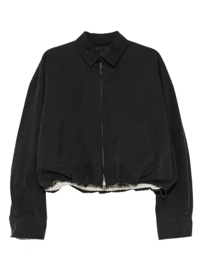 Jnby O-type Jacket In Black