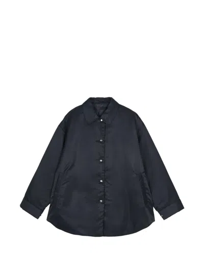 Jnby Geknöpfter Oversized-blazer In Blue