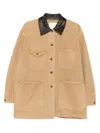 Jnby Oversized Cotton Jacket In Neutral