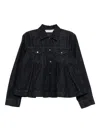 Jnby Oversized Denim Jacket In Black