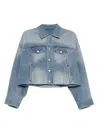 Jnby Oversized Denim Jacket In Blue