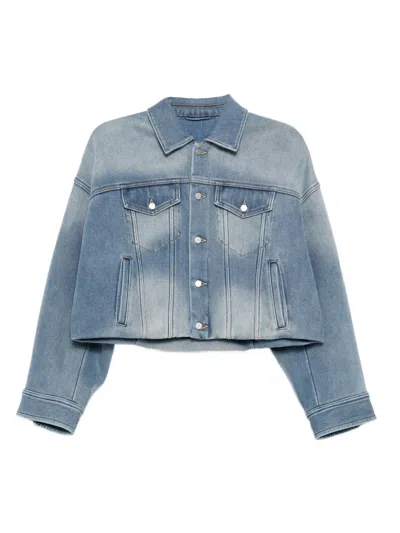 Jnby Oversized Denim Jacket In Blue