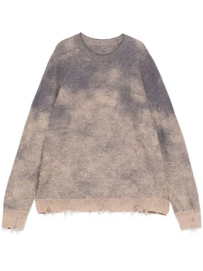 Jnby Oversized Long-sleeved Jumper In Neutrals