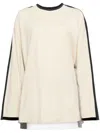 Jnby Patchwork T-shirt In Neutrals