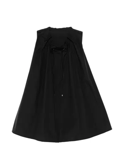 Jnby Poplin Blouse In Black