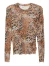 Jnby Printed Long-sleeved T-shirt In Multi