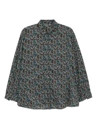 Jnby Printed Shirt In Blue