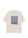 Jnby Printed T-shirt In Neutral