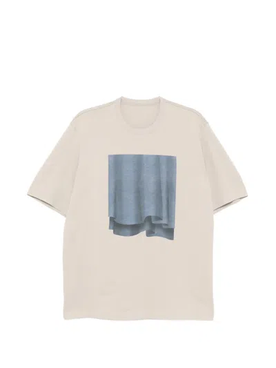 Jnby Printed T-shirt In Neutral