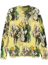 Jnby Raw-cut Jumper In Yellow