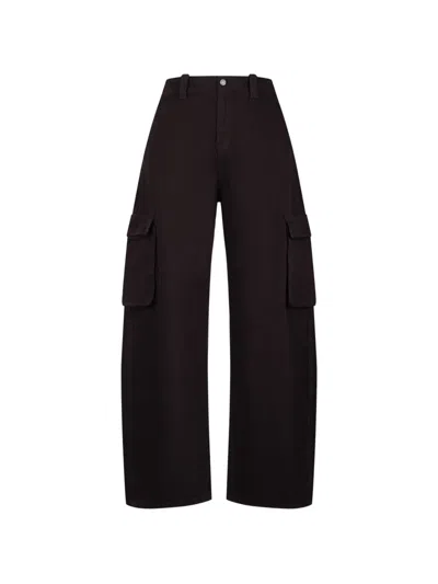Jnby Relaxed-fit Cargo Pants In Brown