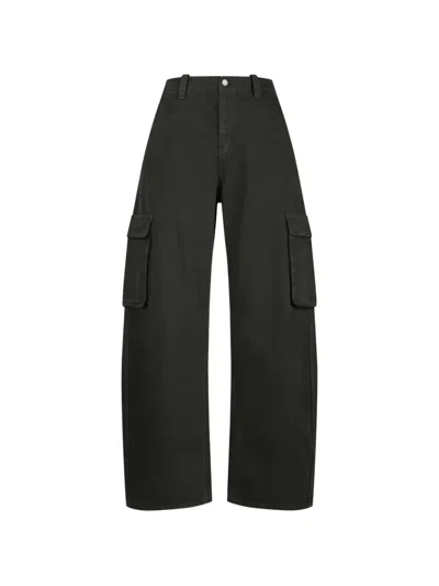 Jnby Relaxed-fit Cargo Pants In Black