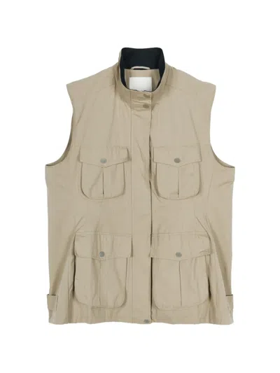 Jnby Cargoweste Mit Lockerem Schnitt In Brown