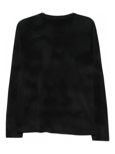 Jnby Round-neck T-shirt In Black