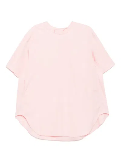 Jnby Round-neck Top In Pink