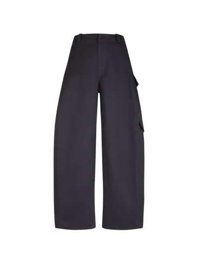 Jnby Salt-shrunk Cargo Pants In Gray