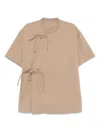 Jnby Short-sleeved T-shirt In Neutral