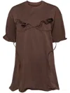 Jnby Short-sleeved T-shirt In Brown