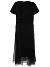 Jnby Short Sleeves Dress In Black