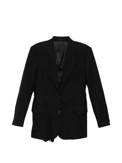 Jnby Single-breasted Blazer In Black