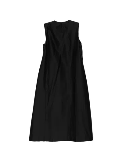 Jnby Sleeveless A-line Dress In Black