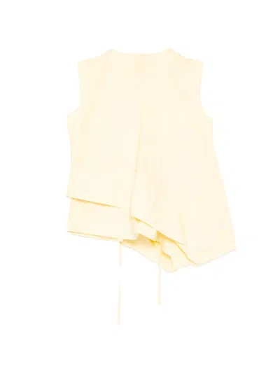 Jnby Sleeveless Blouse In Gold