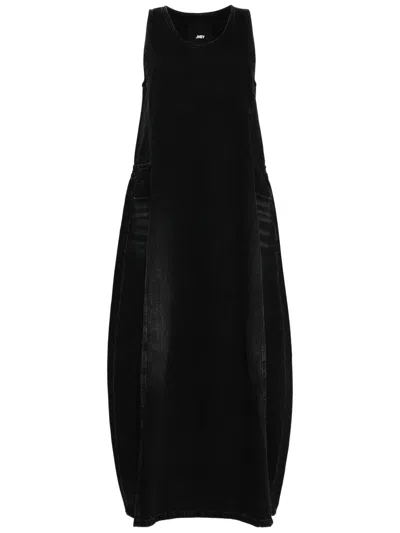 Jnby Sleeveless Denim Dress In Blue