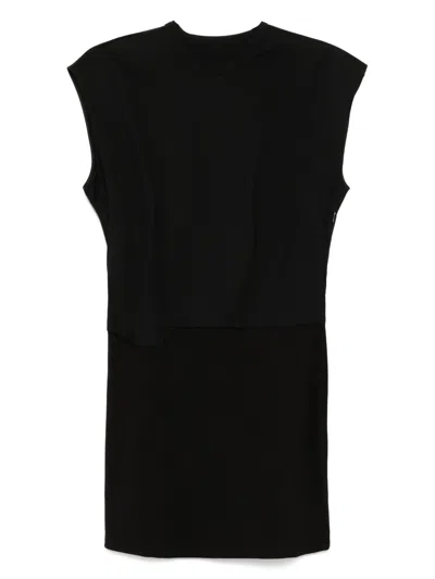 Jnby Sleeveless Dress In Black