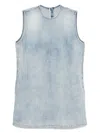 Jnby Sleeveless Dress In Blue