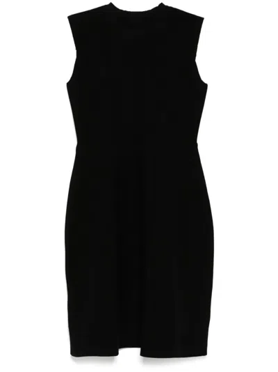 Jnby Sleeveless X-type Dress In Black