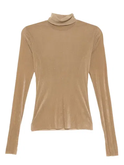 Jnby Slim T-shirt In Brown