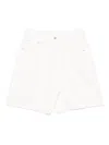 Jnby Straight-leg Shorts In White