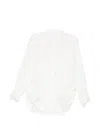 Jnby 스트라이프 셔츠 In White