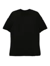 Jnby Striped Top In Black