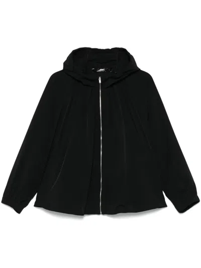 Jnby Sun-proof Hooded Jacket In Black