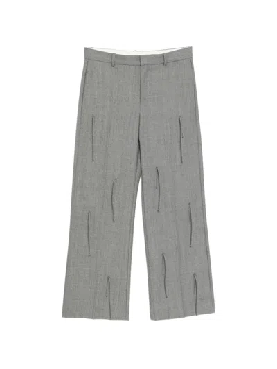 Jnby Tassel Details Trousers In Gray