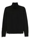 Jnby Turtle-neck Jumper In Black