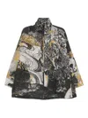Jnby Type-a Tweed Jacket In Gray