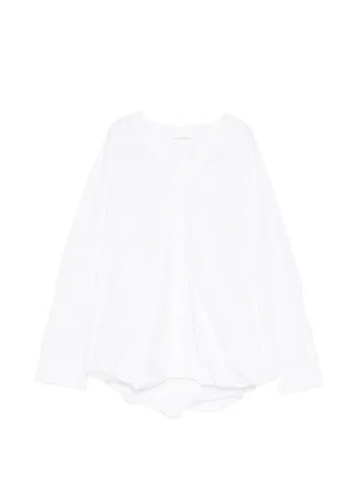 Jnby V-neck Blouse In White