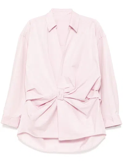 Jnby V-neck Shirt In Purple