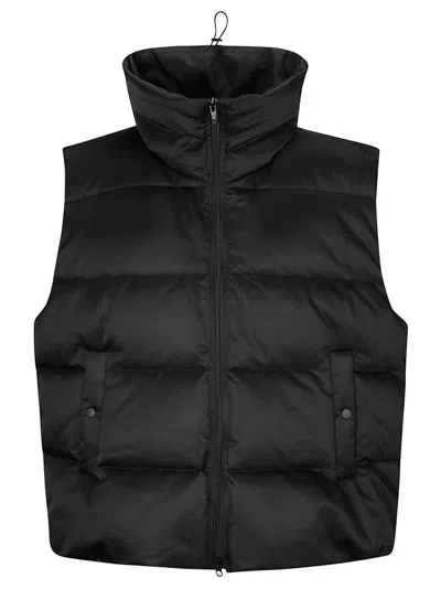 Jnby Warm Stylish Down Waistcoat In Black