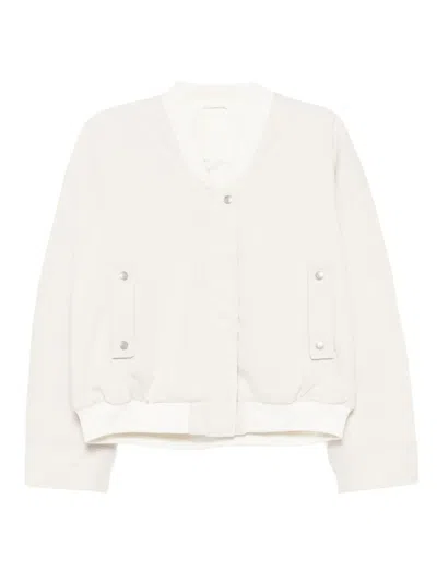 Jnby Wavy Tangent Down Jacket In Neutral