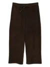 Jnby Wide-leg Trousers In Brown
