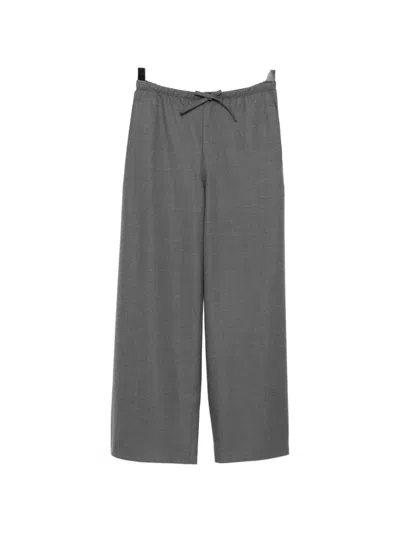Jnby Wide-leg Trousers In Gray