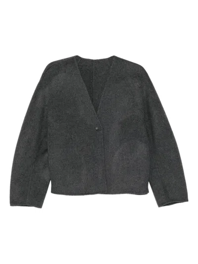 Jnby Wool Jacket In Black